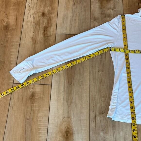 Modern Movement Lightweight Long Sleeve Cream/Ivory Loose Turtleneck SOFT Large - Picture 6 of 10